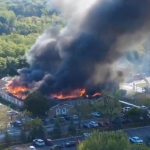 ABD’de kilise baskını: Saldırgan vuruldu, kilise alev aldı