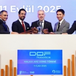Borsa İstanbul’da gong DOF Robotik Sanayi A.Ş. için çaldı