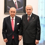 Hikmet Çetin’den Bahçeli’ye sürpriz ziyaret