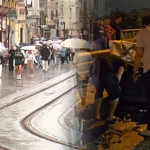 İstanbul’da beklenen yağış trafiği felç etti