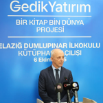 Gedik Yatırım 8. kütüphanesini Elazığ’da açtı